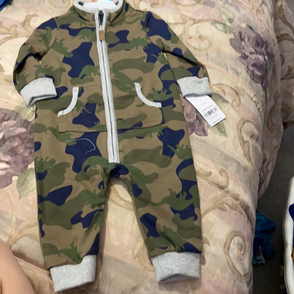 Camo one piece 6 months